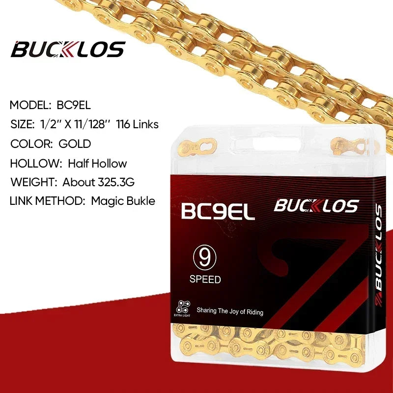 Fahrradkette kompatibel für 8 bis 12 Gang Mountain Road Bikes