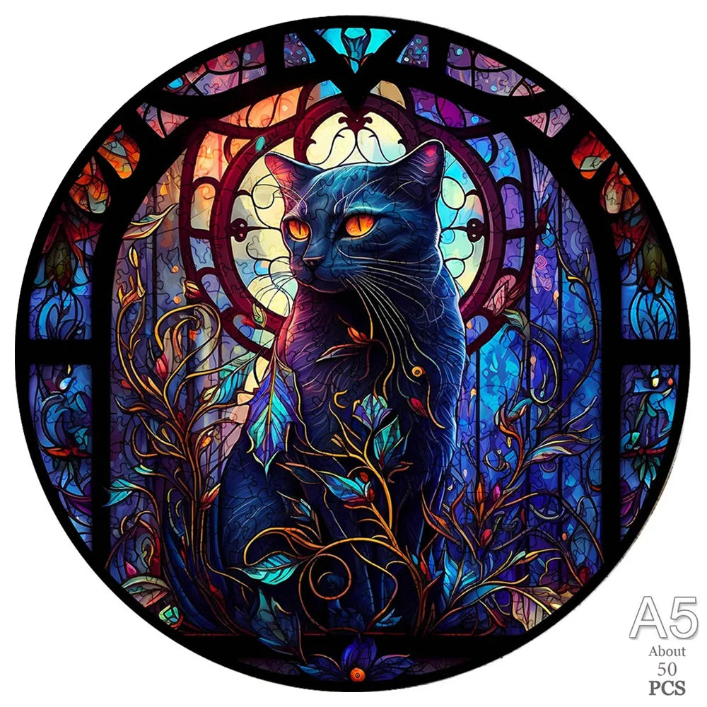 3D Holzpuzzle Tier Tiger und Hund für Kinder und Erwachsene