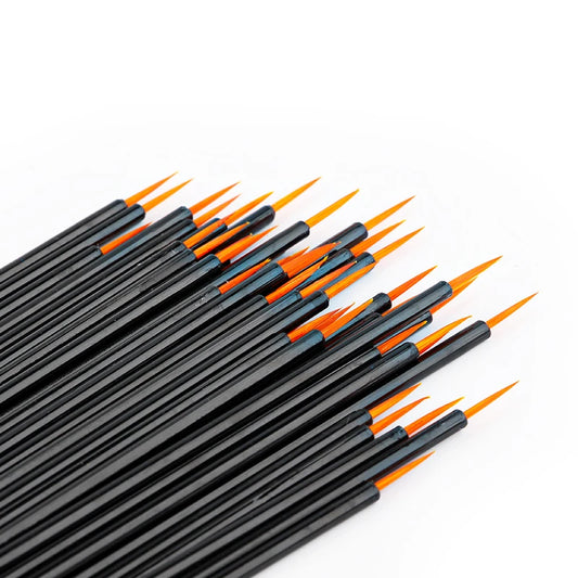 50-teiliges Eyeliner Pinsel Set – Präzise, flexible Spitze für perfektes Augen-Make-up