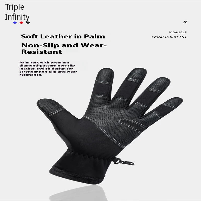 Warme wasserdichte Touchscreen Handschuhe für Winter Sport