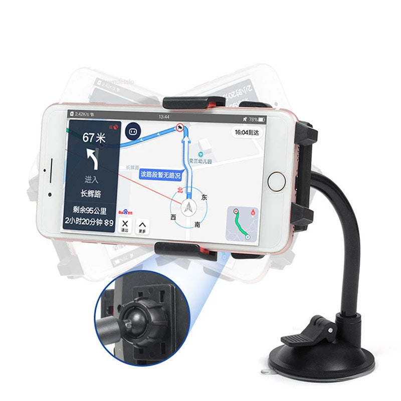 Universal Auto Telefon Halterung mit Tassenhalter und Saugfuß