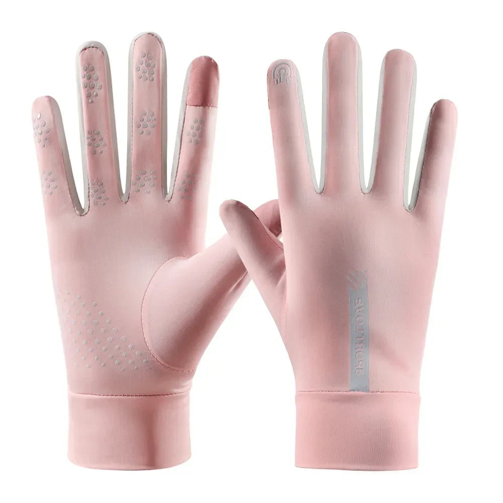 Sommer Fahrrad Handschuhe Halbfinger UV Schutz Atmungsaktiv Rutschfest