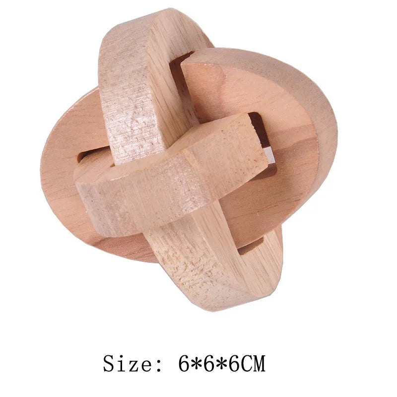 Holz 3D Puzzle Gehirn Spielzeug für Kinder und Erwachsene