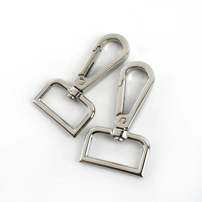 Metall Karabiner Schnallen 25mm 5 10 oder 20 Stück für Taschen DIY Zubehör