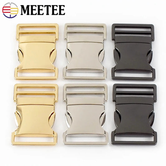 Praktische Metall Schnallen 20-38mm für Rucksack, Gürtel, Halsband, DIY