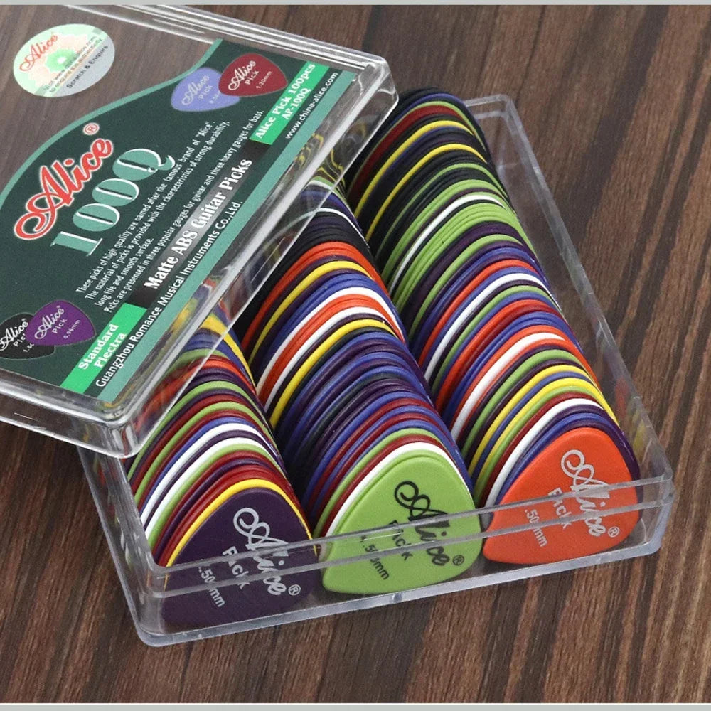 10 Stück Dicke 0,96 mm Glatte Gitarrenplektren für Akustik E-Bass