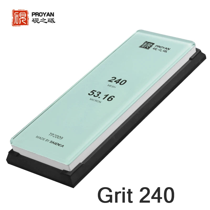 Professioneller weißer Alund Schleifstein für Küchenmesser und Holzarbeiten