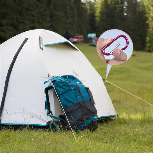 Vielseitige Aluminium Karabiner D Ringe für Outdoor und Alltag