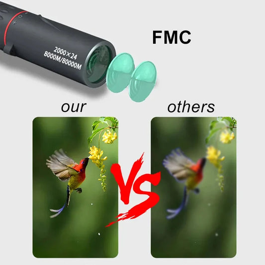 Kompaktes Monokular für Outdoor und Naturbeobachtung