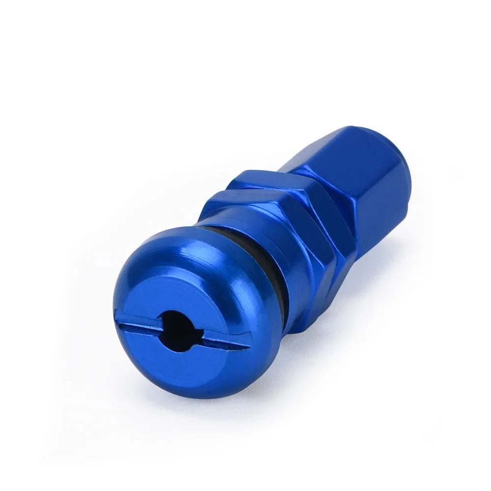 4er Set Aluminium Ventilkappen für Tubeless Reifen Auto Motorrad