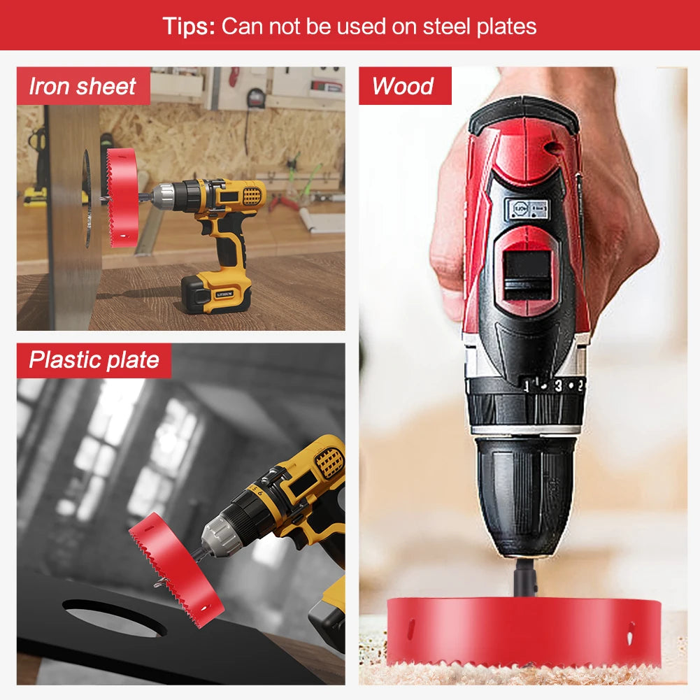 M42 Bi-Metall Bohrer 100-200mm für Metall und Kunststoff