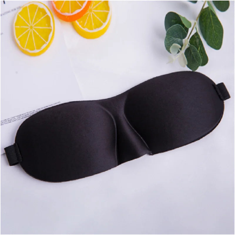 3D Schlafmaske mit Memory Foam – Maximale Lichtblockade - Komfort, verstellbar