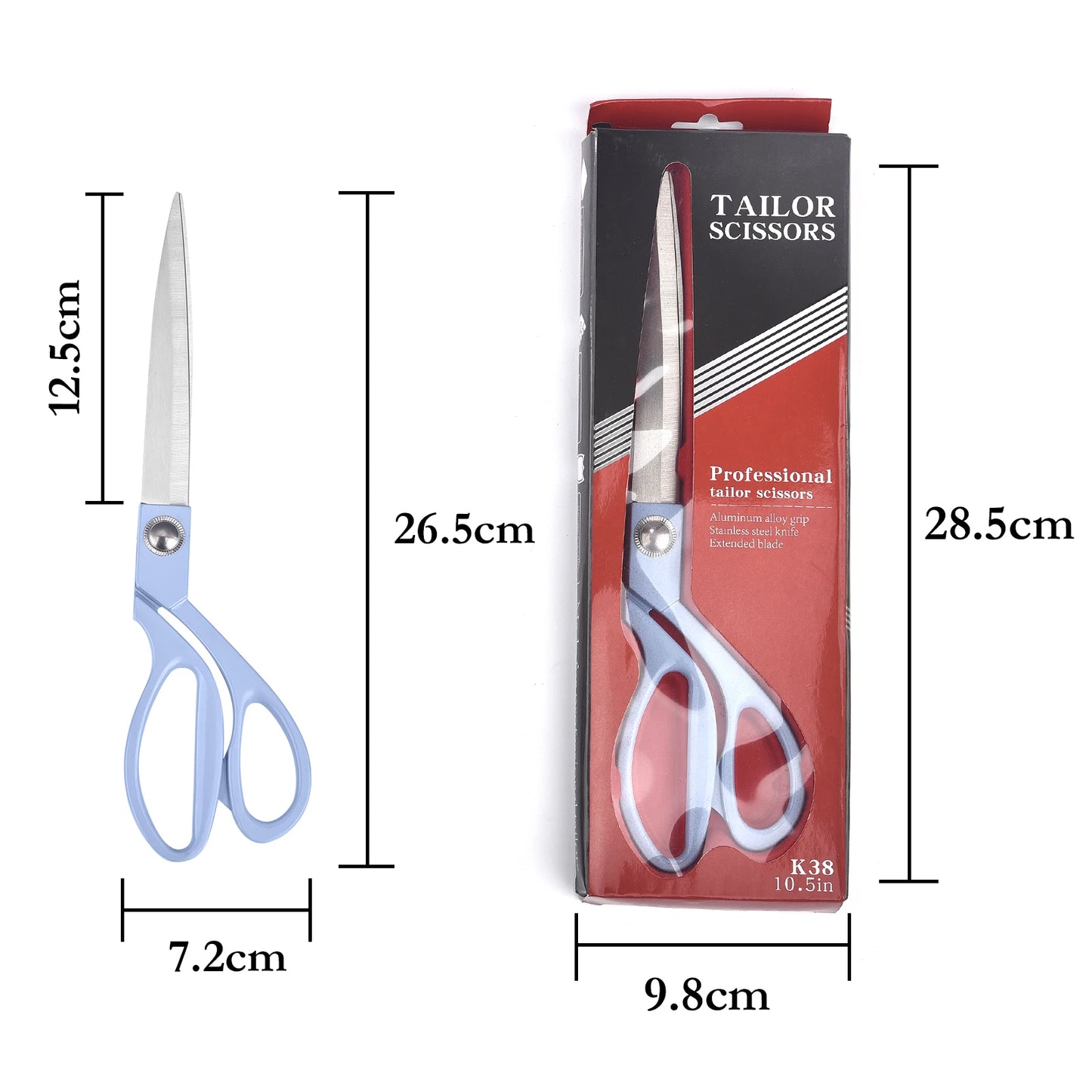 Professionelle Vintage Schneider Schere Edelstahl für Stoff Nähen DIY