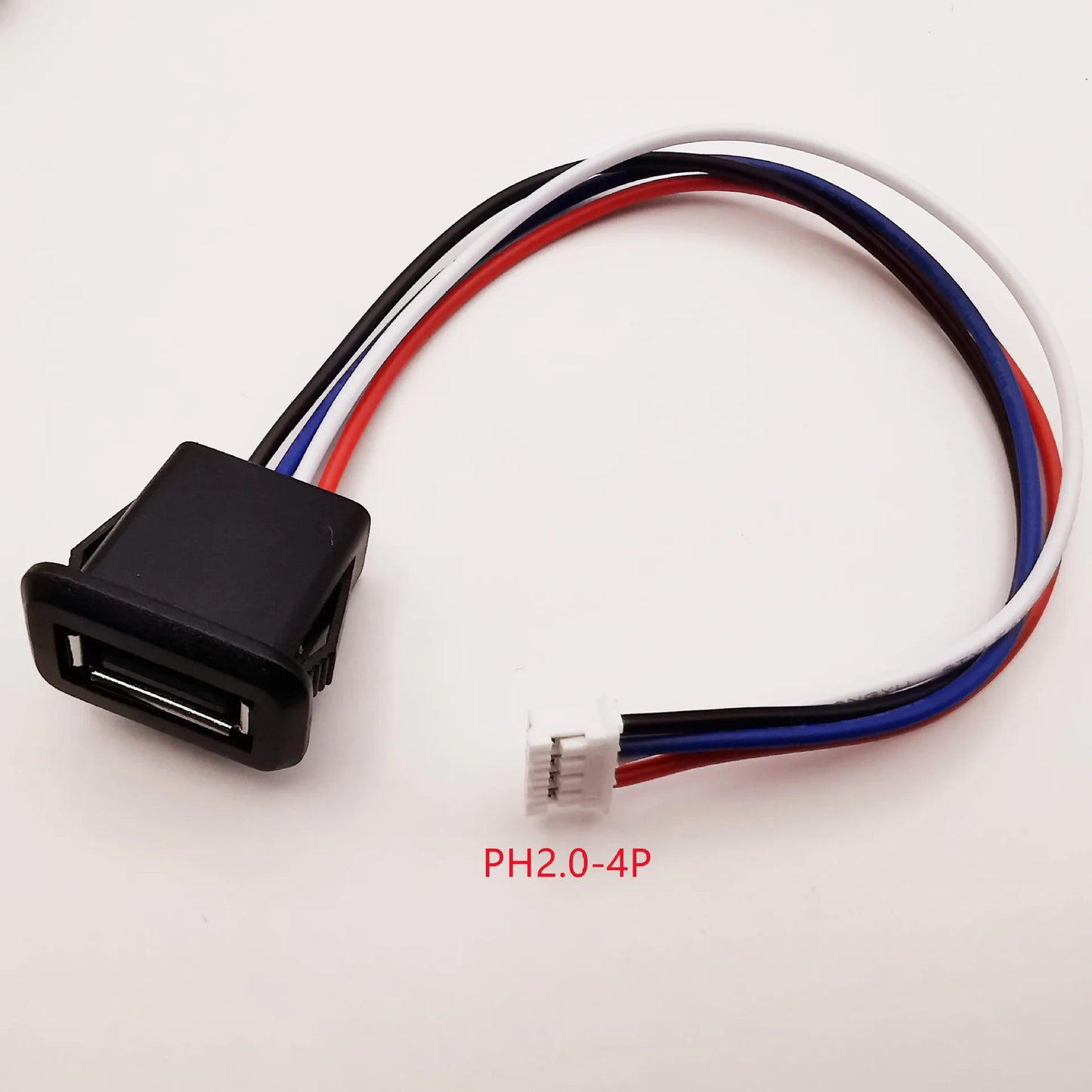 USB 2.0 weibliche Power Ladebuchse 2 Pin 4 Pin mit Kabel 1-10 Stück