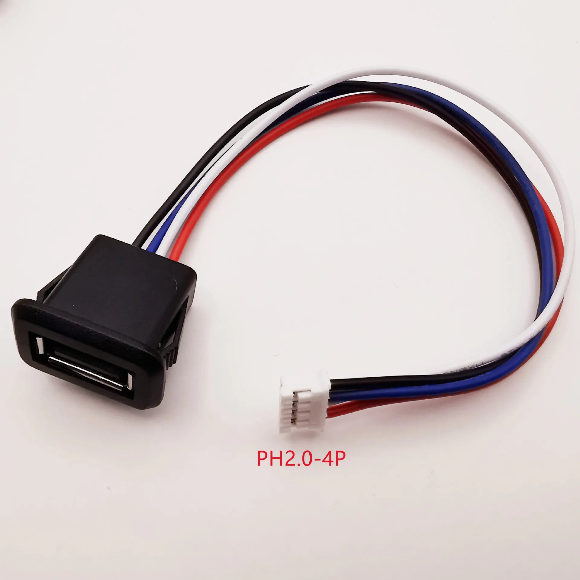USB 2.0 weibliche Power Ladebuchse 2 Pin 4 Pin mit Kabel 1-10 Stück