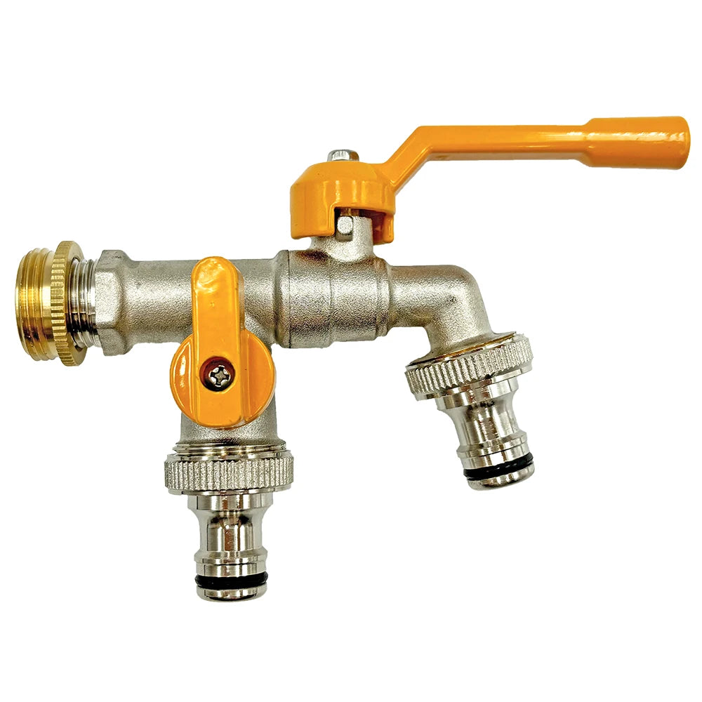 Metall-Gartenschlauch Adapter für Wasserhähne 1/2 Zoll Anschluss - Yabubest - Home & More