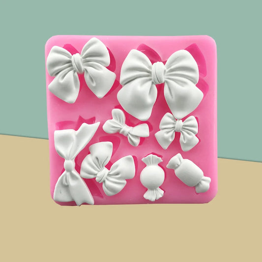 Bogenförmige Silikonform für Schokolade Kuchen Dekoration Tropfleimform