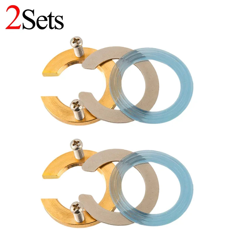 Sätze Wasserhahn Anti-Losing-Mutter Kappe C Typ Wasserhahn Befestigungs satz Waschbecken Werkzeuge Küche Befestigung Sicherungs ring Unter leg scheibe Befestigungs teile-Yabubest - Home & More