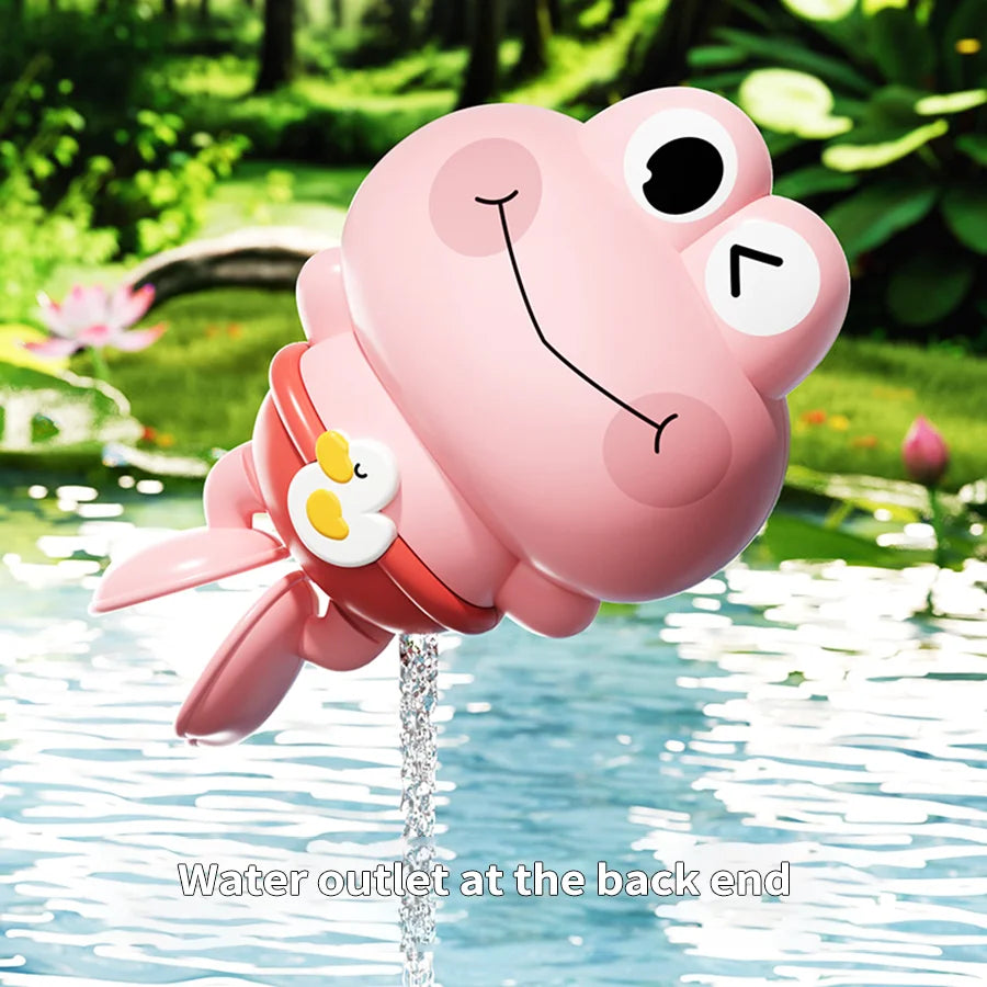 Uhrwerk Frosch Badespielzeug für Kinder – Schwimmspaß im Wasser