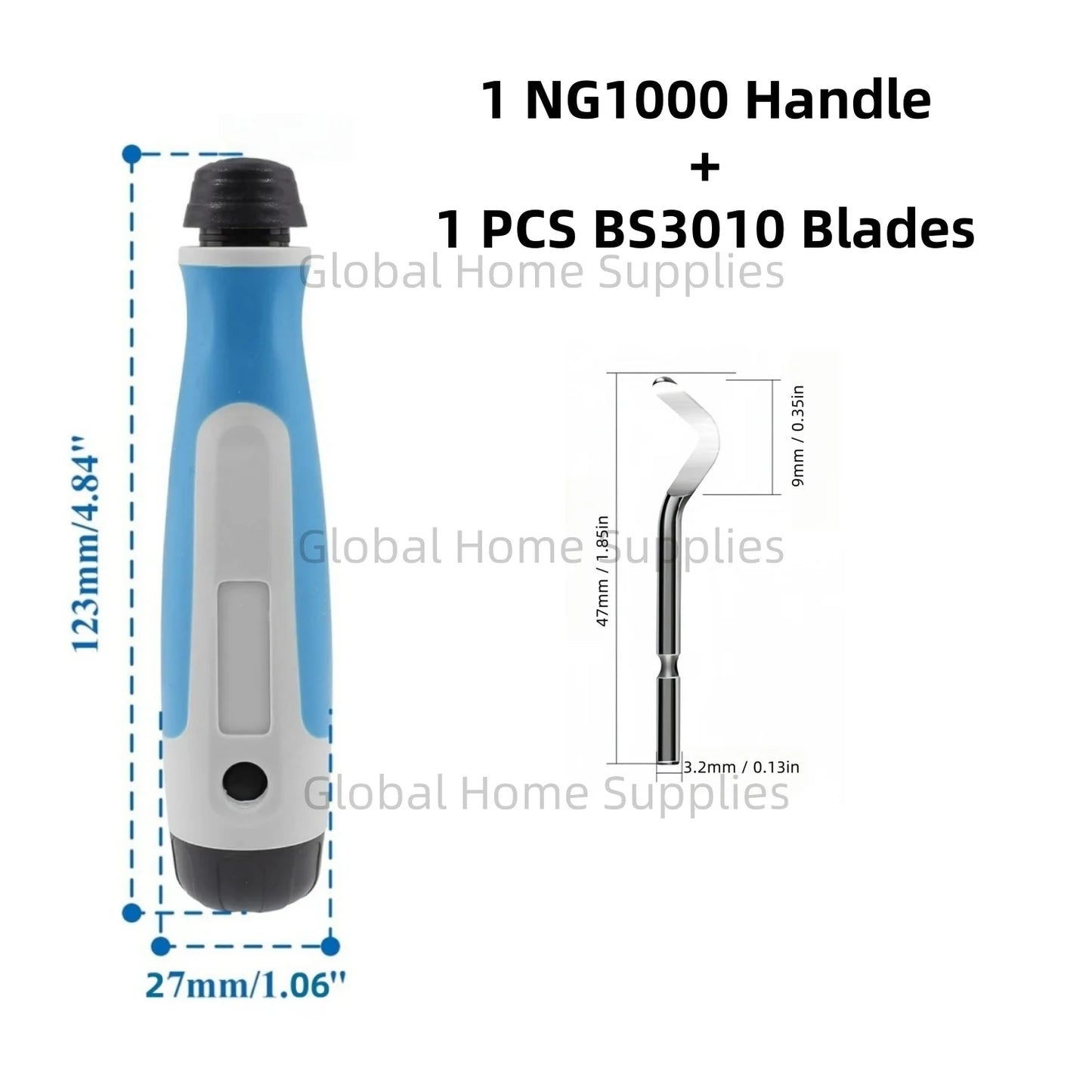 NG1000 Entgratungs-Reibahlenwerkzeug-Set mit Schwenkblättern für Sanitär