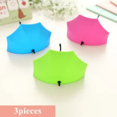 3 Stück Klebehaken Regenbogen für Bad Küche Wohnzimmer Deko