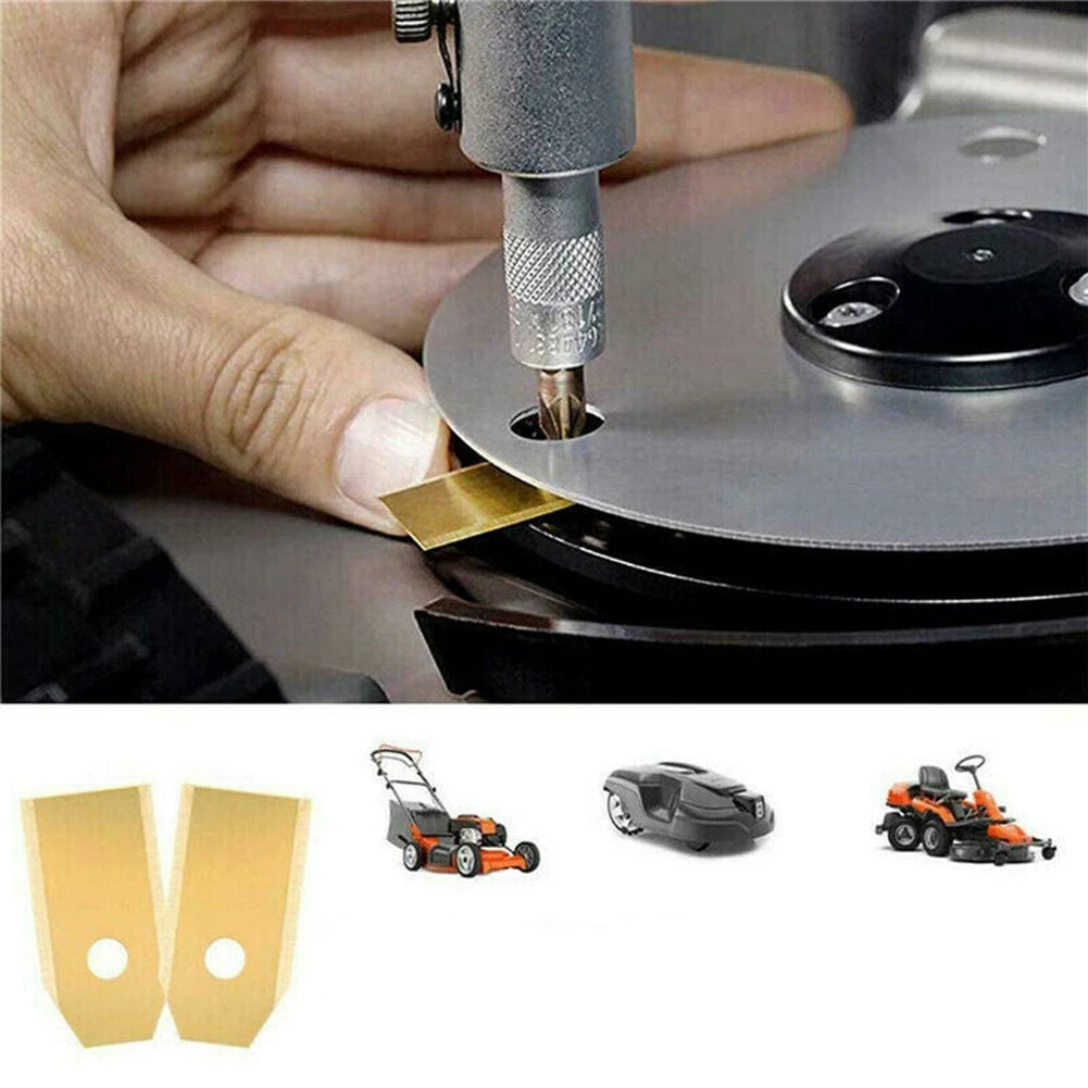 Rasenmäher Ersatzklingen Set 9/18/30 Stück für Robotic Trimmer Garten