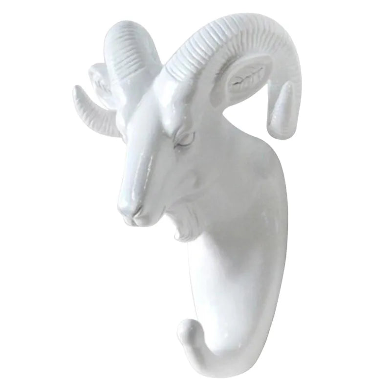 Tiermodell Wandhaken Vintage Design für Kleidung Hut Schlüssel Deko