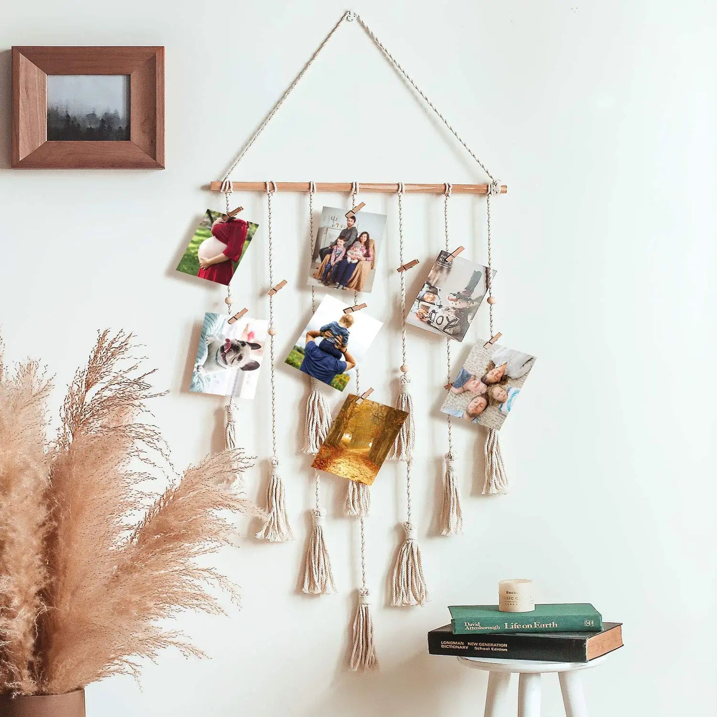 DIY Makramee Wandbehang Foto Display – Boho Deko für Ihr Zuhause