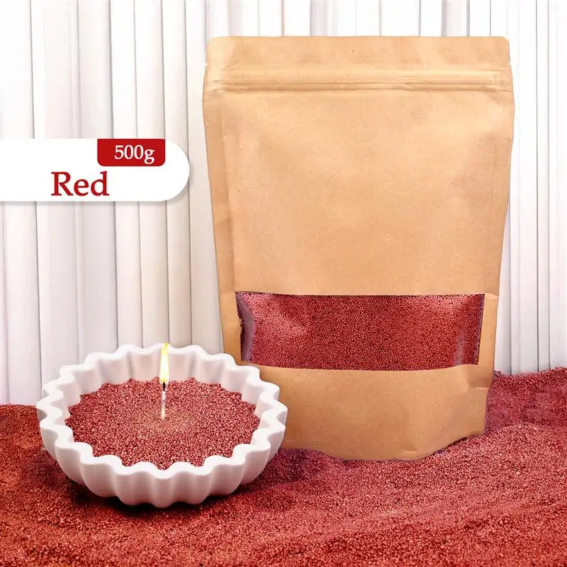 Buntes körniges Perlenwachs für DIY Kerzenherstellung und Sandmalwachs