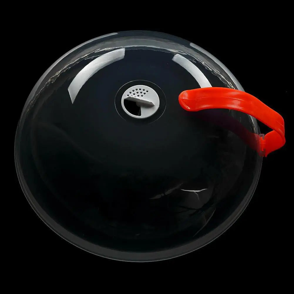 Transparente BPA-freie Mikrowellen-Spritzschutz Abdeckung mit Griff-Yabubest - Home & More