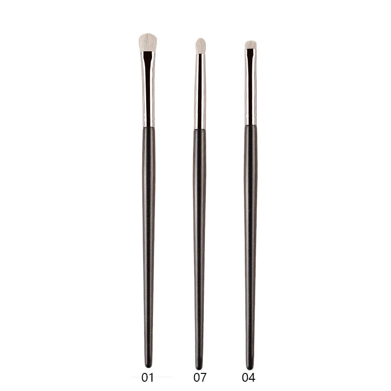 Ponyhaar Präzisionspinsel für Lidschatten Eyeliner Lippen - Exaktes Make-up