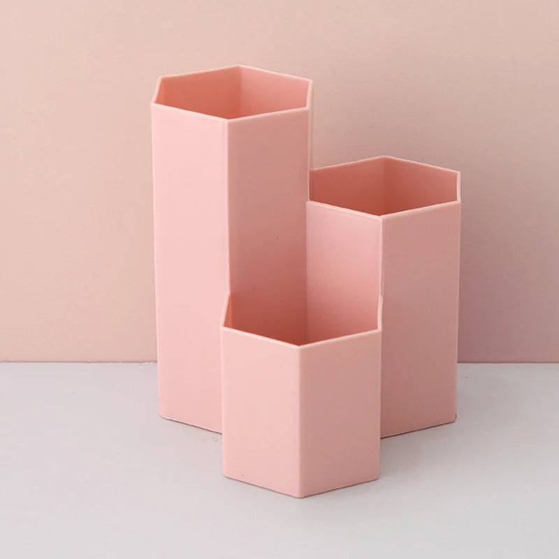 3 Fächer Stifthalter Schreibtisch Organizer Kunststoff Stiftehalter Büro
