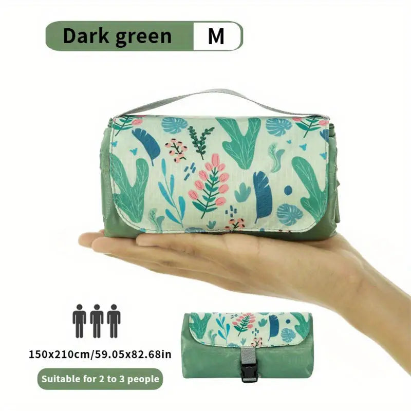 Wasserdichte faltbare Picknickmatte im praktischen Taschenformat