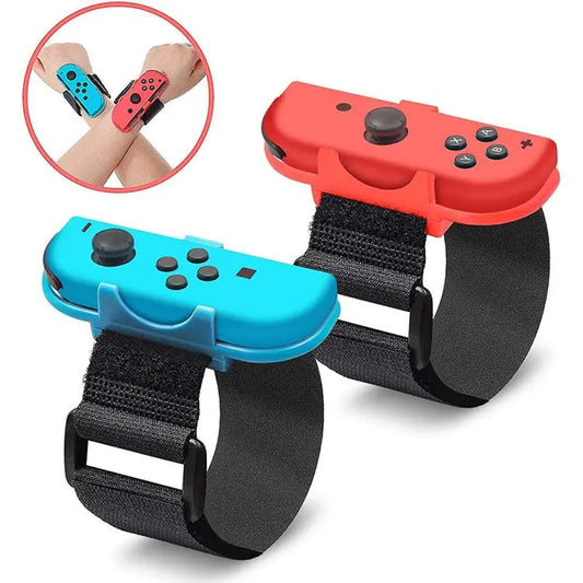 Verstellbares Nylon-Plastik Tanzarmband für Nintendo Switch Joy-Con