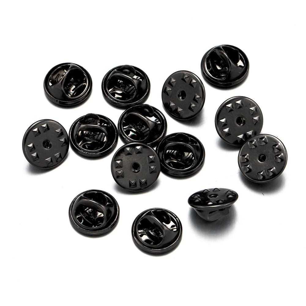 Metall Locking Pin Brosche Abzeichen Halter Verschluss für DIY Schmuck und Handwerk-Yabubest - Home & More