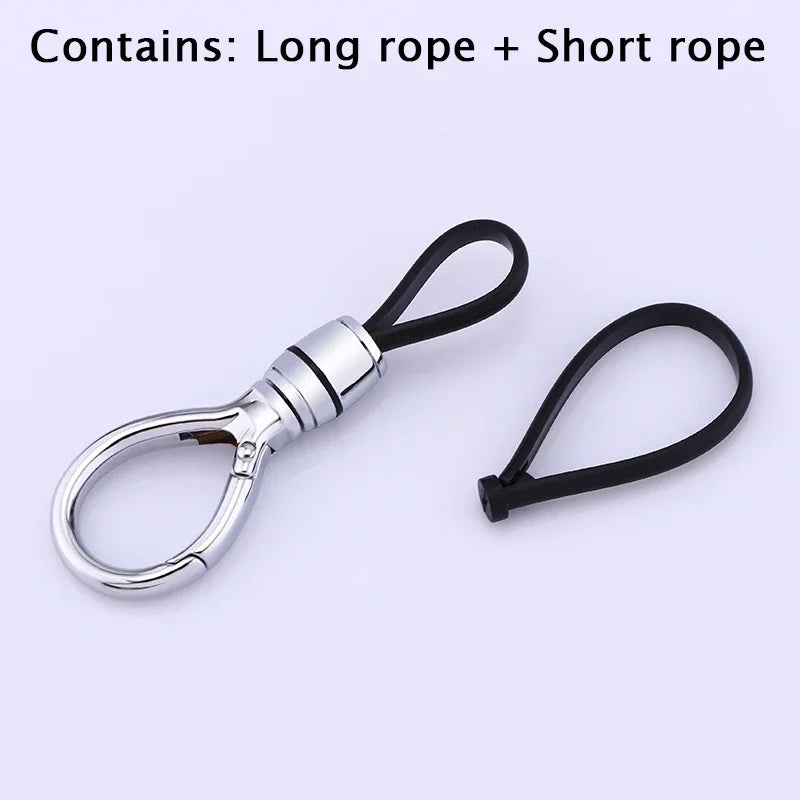 Luxus Schlüsselanhänger Unisex Auto Metall O-förmige Schnalle Wassertropfen