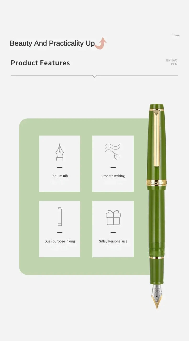 Jinhao 82 Füllfederhalter – elegante Schreibfeder mit feiner Spitze-Yabubest - Home & More
