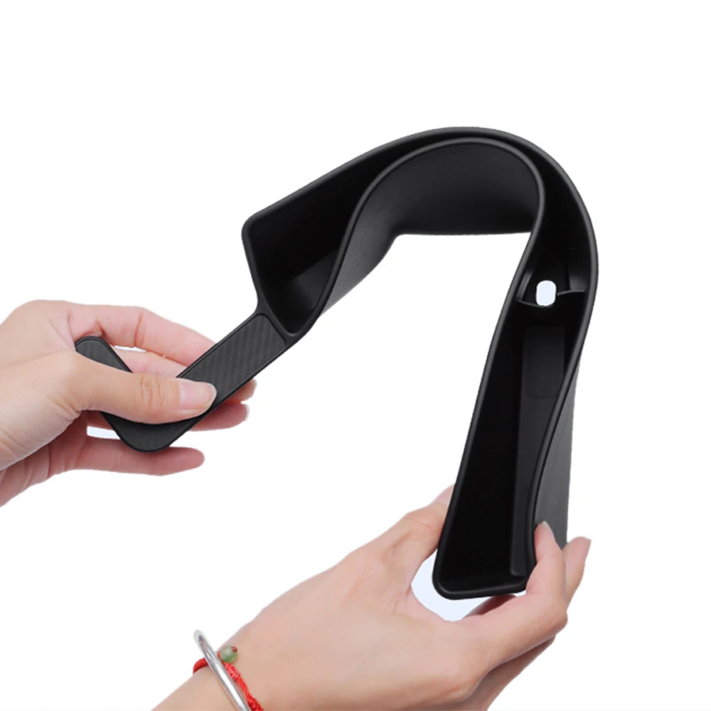 2er Set Auto Sitzlücken Füllbox – Organizer für Handy & Kleinteile