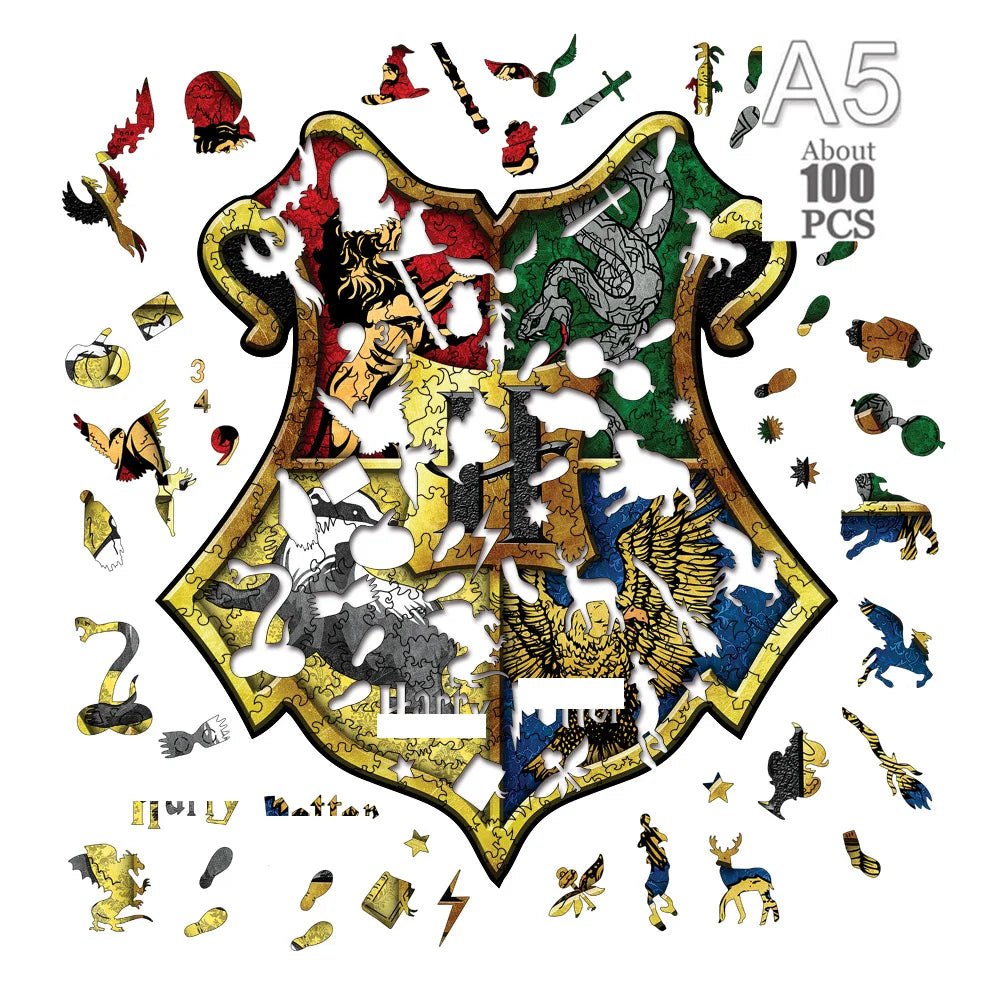 3D Holzpuzzle Tier Formen für Kinder und Erwachsene