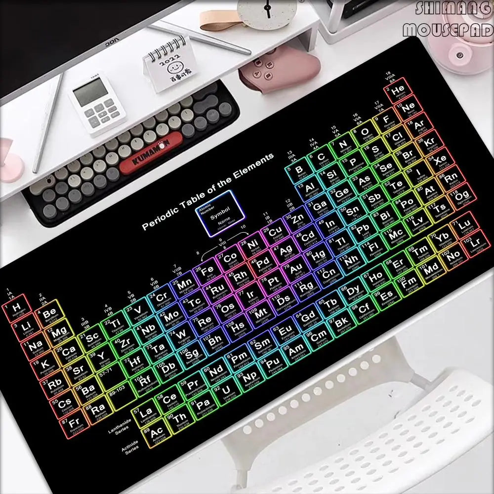 Periodensystem Elemente Mauspad XXL Gaming Zubehör-Yabubest - Home & More