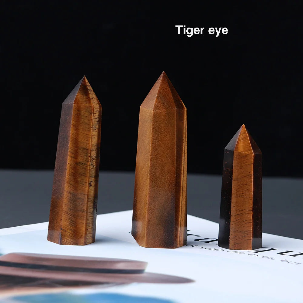 Polierter Kristallturm Heilstein – Energie Deko für Zuhause