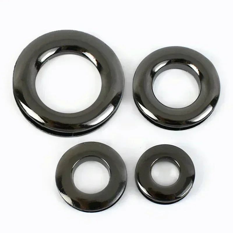 Metall Ösenschnallen mit Unterlegscheibe für Taschen und Bekleidung