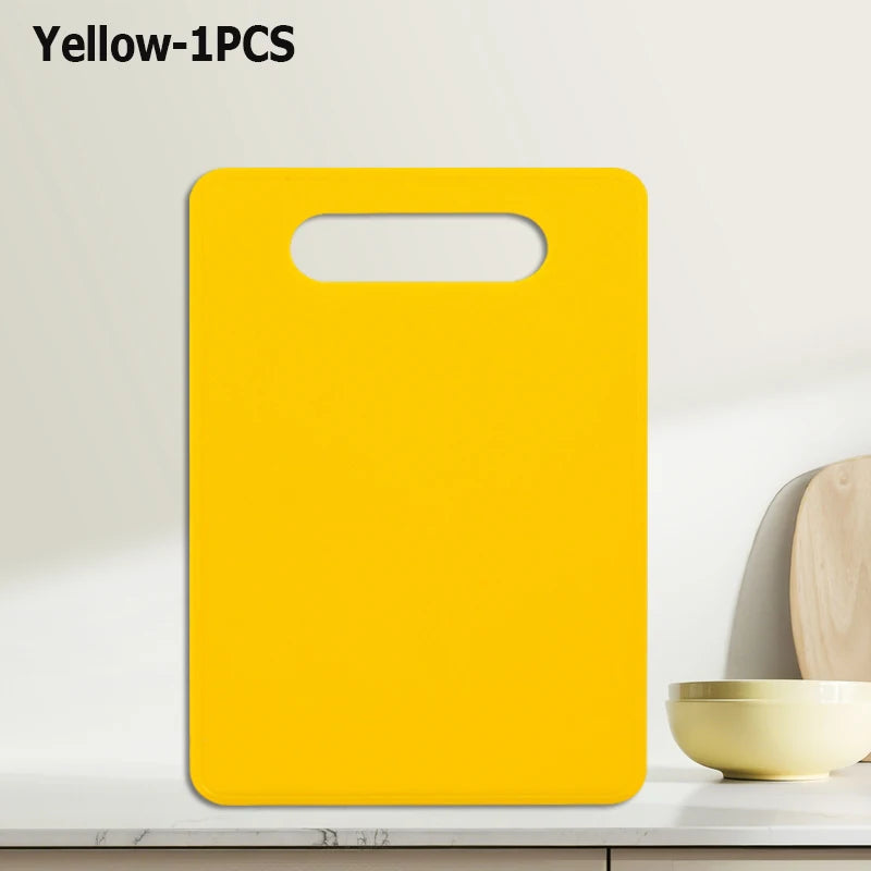 Flexibles Küchenschneidebrett aus Kunststoff rutschfest für Fleisch Gemüse