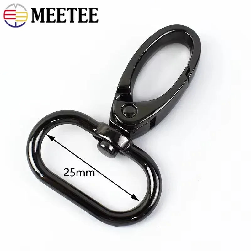 25mm Metall Karabiner Drehbar Schnalle für Riemen und Handtaschen