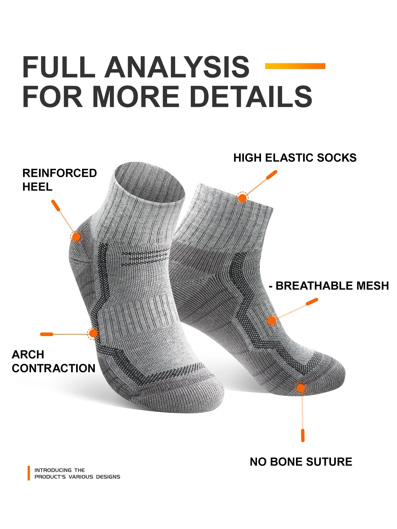 Warme Thermosocken aus Merinowolle für Ski und Wandern