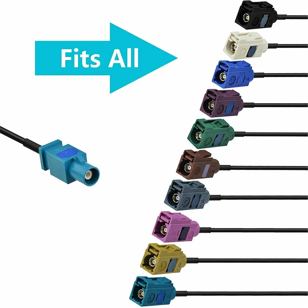 Autoradio Antennenadapter Fakra Z auf DIN für DAB+ Empfang