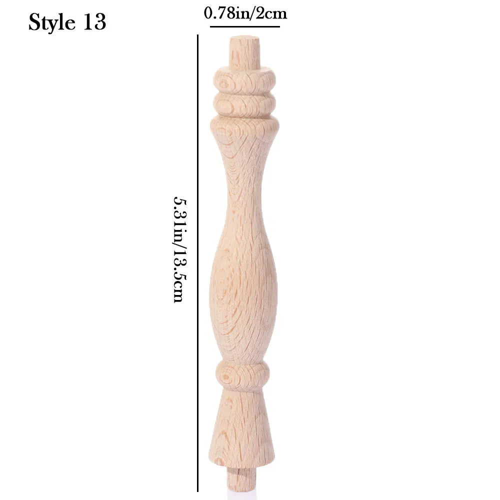 Vintage Holz Geschnitzte Möbel Füße Schrank Beine Dekoration Varianten