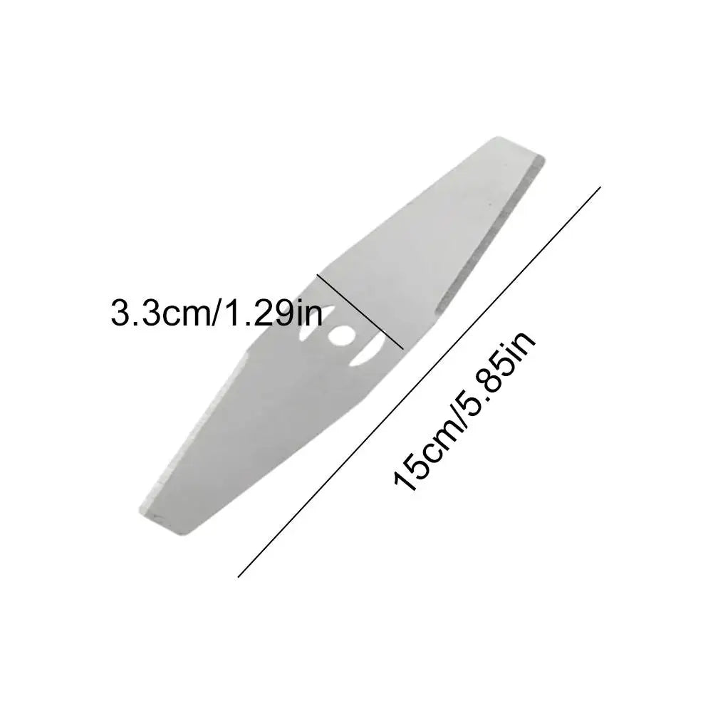 5x Metall Rasentrimmer Kopf Ersatz Cutter für Gartenmäher Zubehör