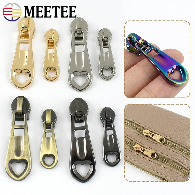 10/30 Stück Nylon Reißverschlusszieher Zipper Schieber Metall Zinklegierung-Yabubest - Home & More