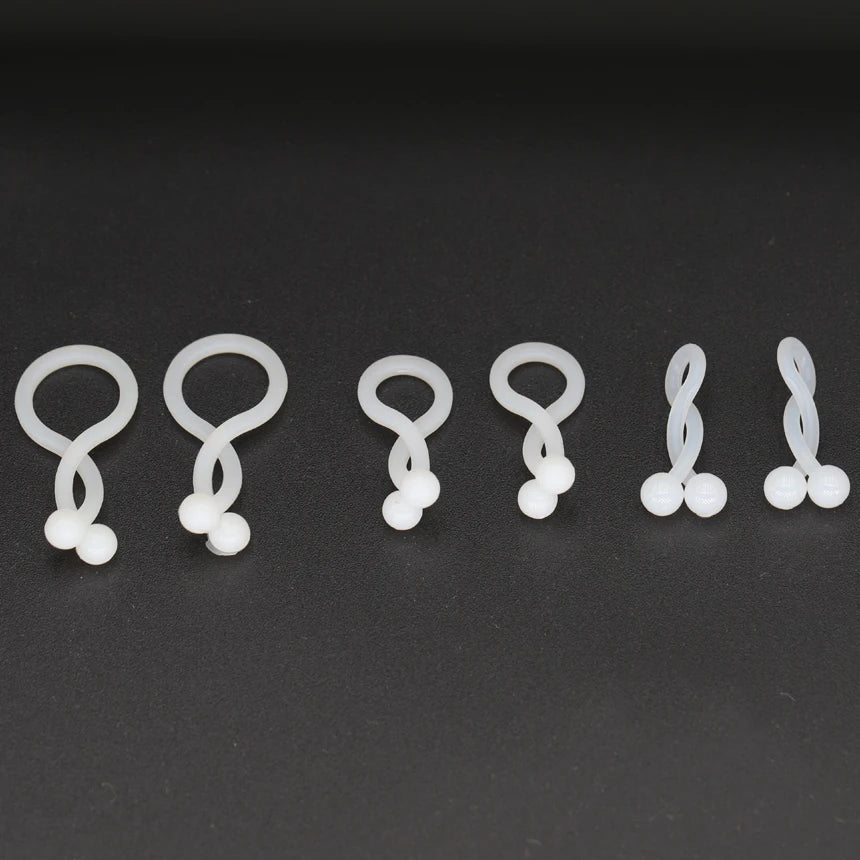 Praktische wiederverwendbare Kabelclips aus Kunststoff für Ordnung